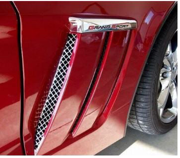 Fender-Vent/Cove-Screens---Grand-Sport---Aluminum-202474-Corvette-Store-Online