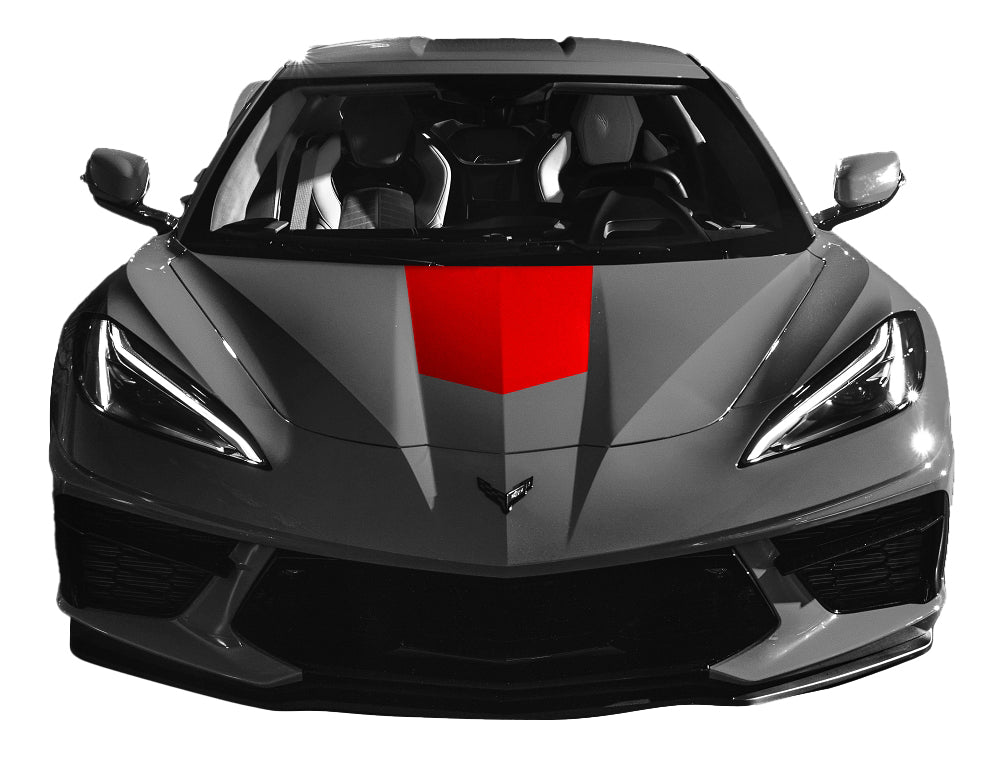 C8 Corvette Hood Stinger Style Stripe | Corvette Store Online