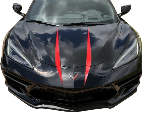 Hood-Stripes-Decal---Pair-Gloss-Carbon-Flash-No-Cutout---Solid-Stripes-202597-Corvette-Store-Online