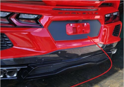 License-Plate-Filler-Area-Vinyl-Decal---Matte-Black-202848-Corvette-Store-Online