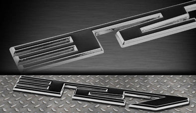 Aluminum-Billet-Emblem---327---Black-206047-Corvette-Store-Online