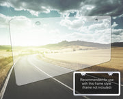 Non--Glare-Clear-Plexiglass-License-Plate-Shield---UV-Protection---2-Holes-209386-Corvette-Store-Online