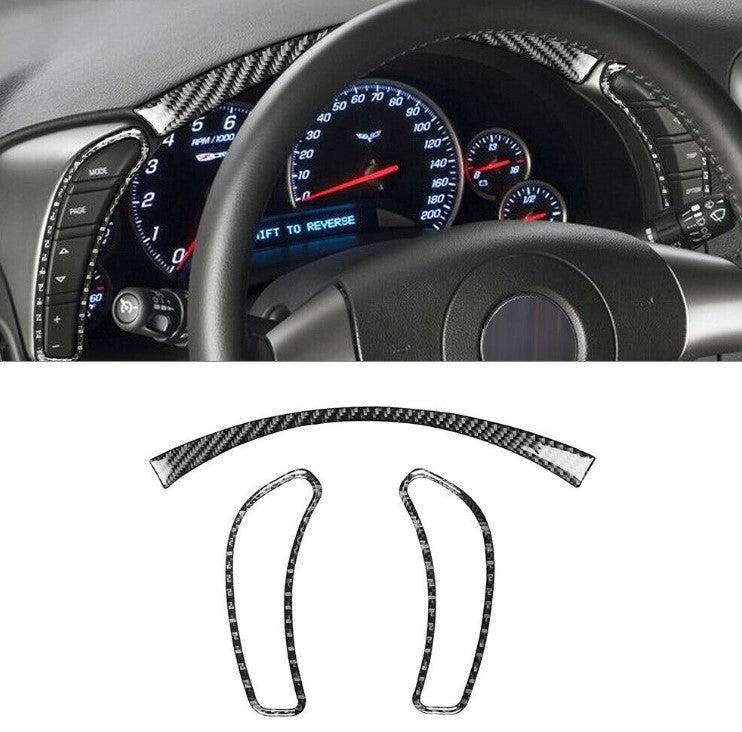 Carbon-Fiber-Dashboard-Panel-Cover-Trim---3pcSet---Black-Carbon-Fiber-210532-Corvette-Store-Online