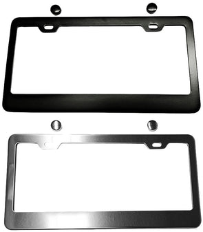 License-Plate-Frames---Matte-Black-211424-Corvette-Store-Online