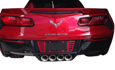 Custom-Painted-Billet-License-Plate-Frame-211970CP-Corvette-Store-Online