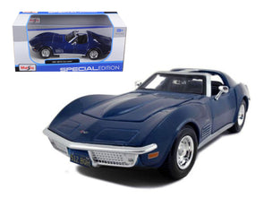 1970 Chevrolet Corvette Blue 1/24 Diecast - [Corvette Store Online]
