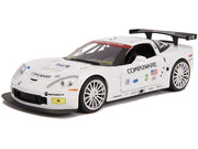 2005-corvette-c6-r-3-olivier-beretta-white-bigtime-muscle-1-24-diecast
