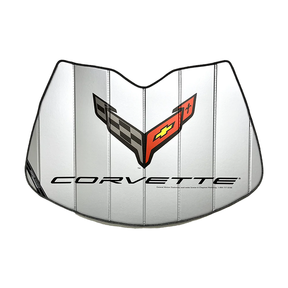 c8-corvette-custom-fit-accordion-style-sunshade-with-logo