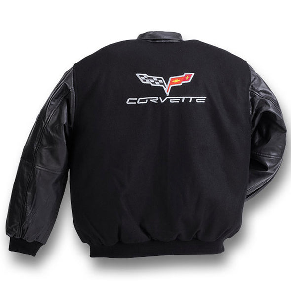 C6 Corvette Varsity with Lamb Sleeves - [Corvette Store Online]