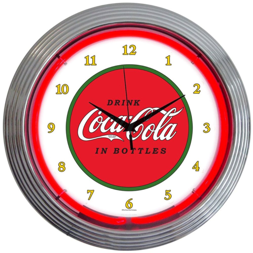 Plaque métal Coca Cola Refresh Yourself 30 x 20 cm déco rétro vintage