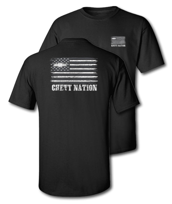 Patriotic Chevy Nation T-Shirt and Hat Bundle