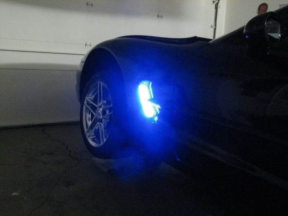 C5 Corvette Remote Controlled Fender Cove LED Lighting Kit (Single Color)