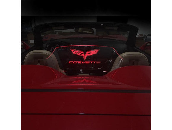 C6 Corvette Convertible Wind Restrictor Wind Screen