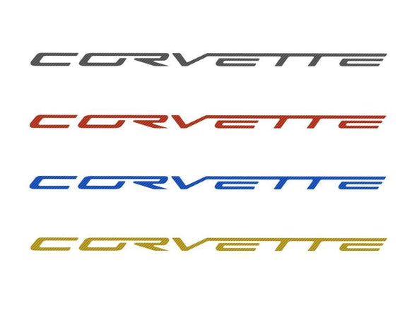 C6 Corvette | Doorsills | Executive Series | Color Carbon Fiber Inlay