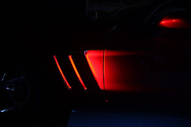 C6 Corvette Grand Sport Color Changing Fender Cove LED Lighting Kit