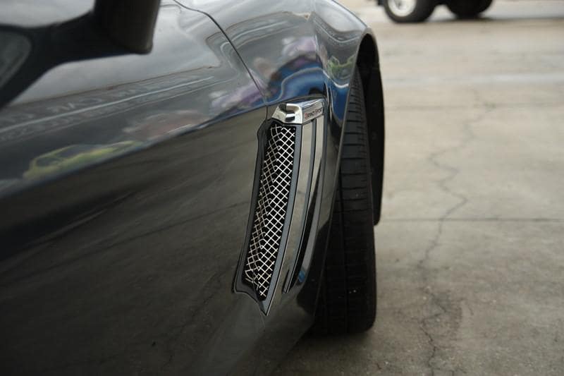 C6 Corvette Grand Sport | Side Vent Grilles | Laser Mesh | 2 pc | Polished