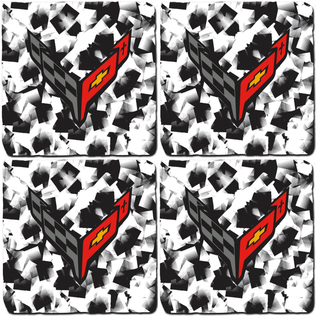 corvette-c8-next-generation-stone-tile-coaster-bundle-set-of-4