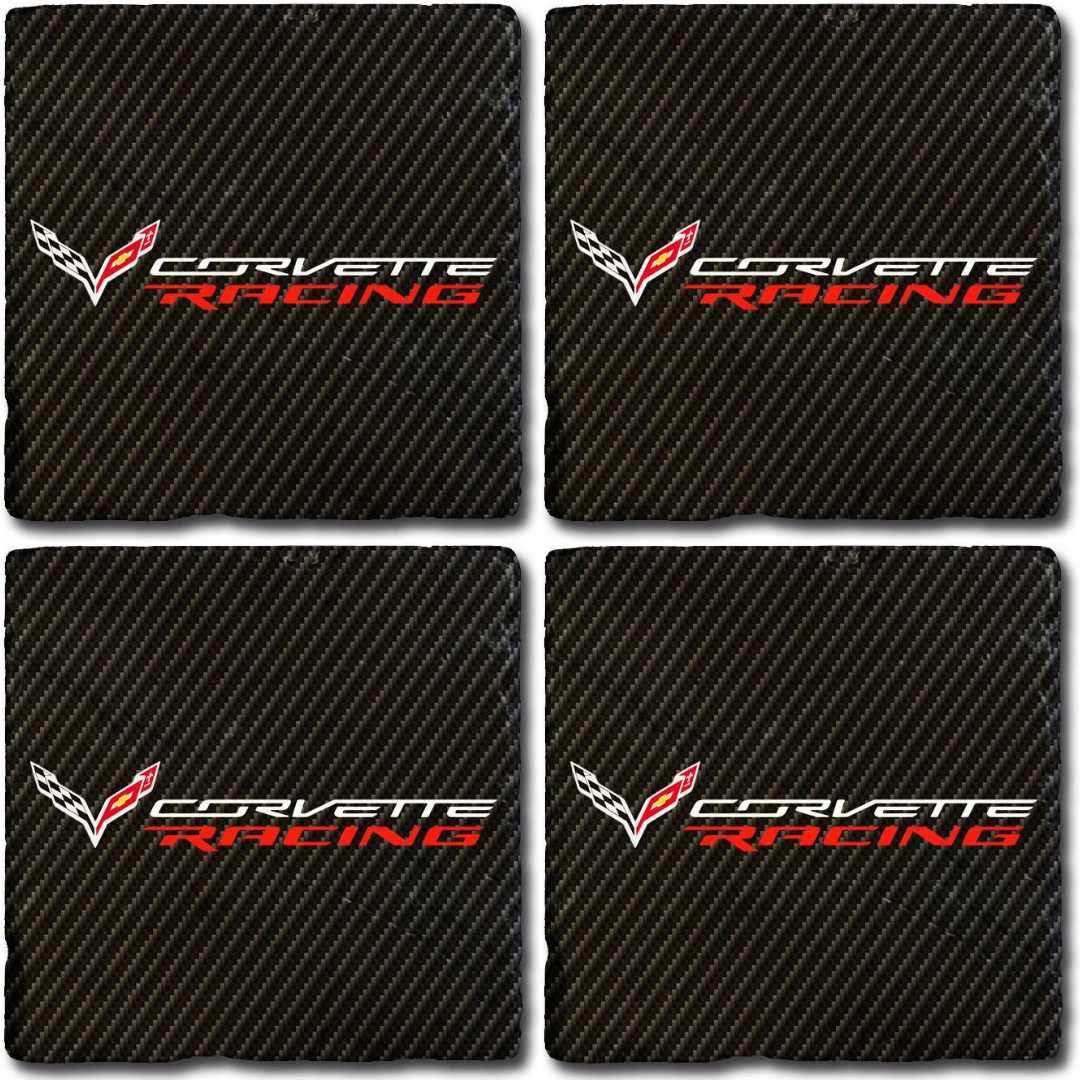 corvette-racing-carbon-stone-coaster-bundle-set-of-4