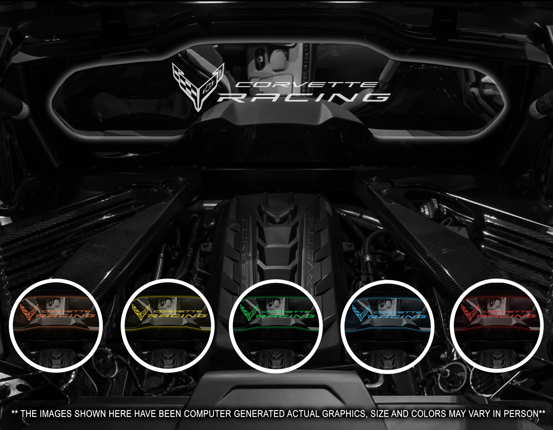 c8-corvette-targa-top-coupe-wind-restrictor-glow-plate