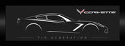 corvette-c7-outline-carbon-framed-artwork