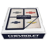 chevy-bowtie-logo-stone-tile-coaster-box