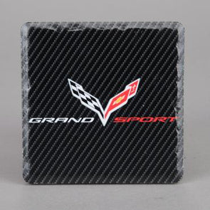 C7 Corvette Grand Sport Carbon Stone Coaster