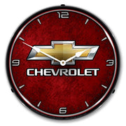 Chevrolet Bowtie Clock-GM24021530-corvette-store-online