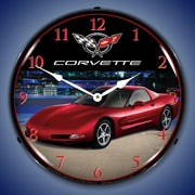 c5-corvette-magnetic-red-metallic-clock-gm24031549-corvette-store-online