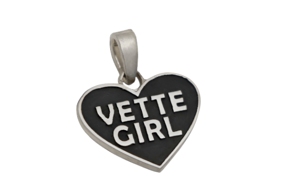 Corvette Vette Girl Pendant