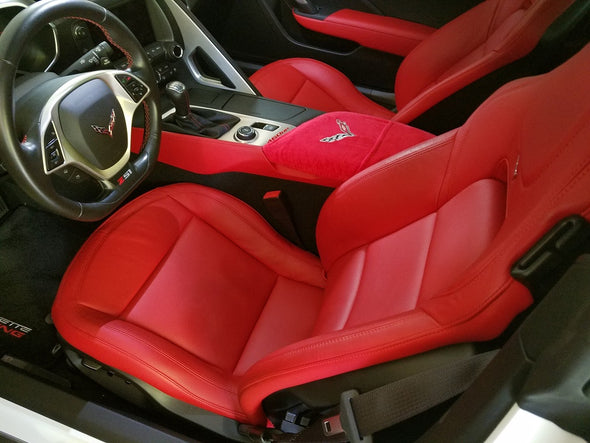 C6 Corvette Seat Towel / Seat Cover + Console Cover