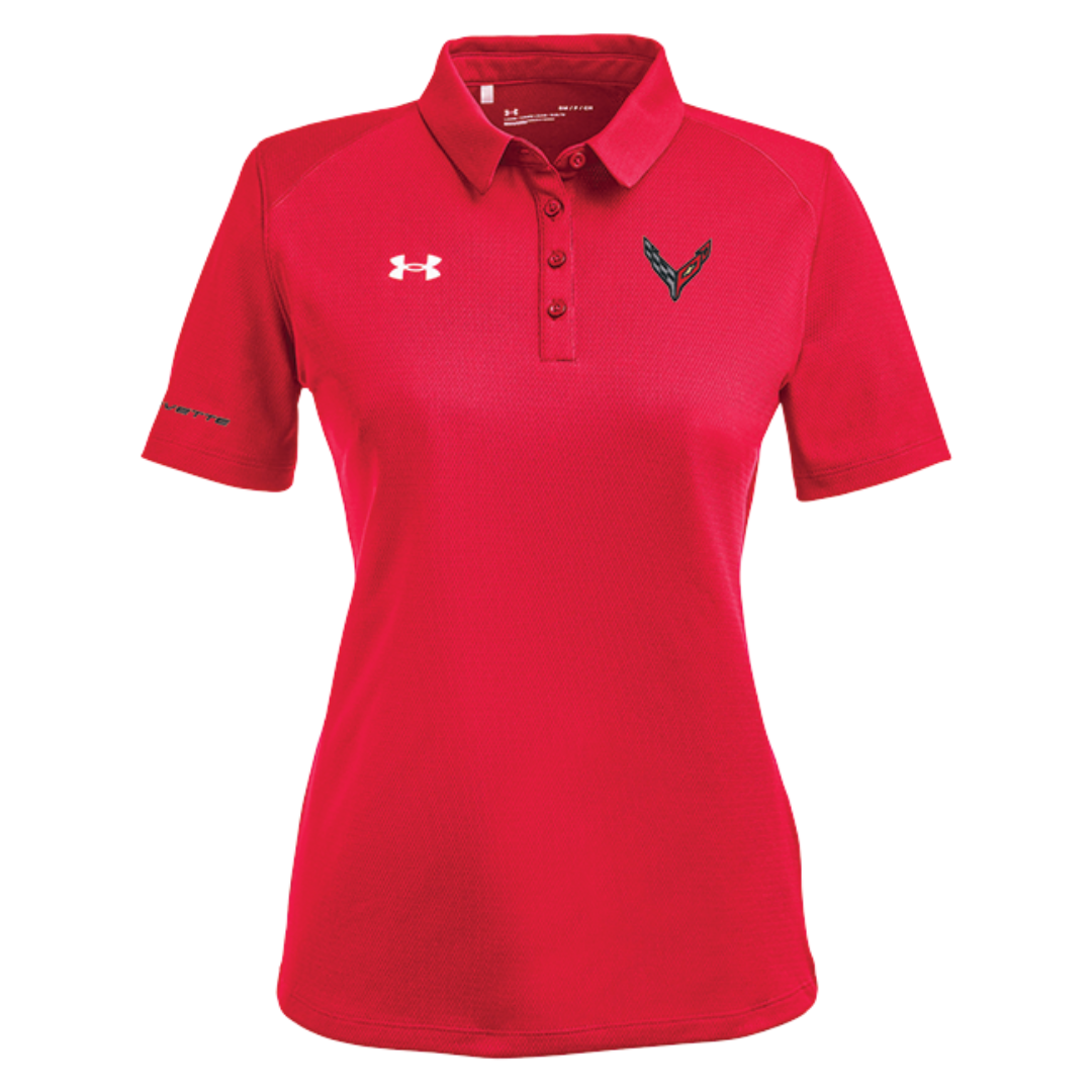 ladies-c8-corvette-under-armour-tech-polo