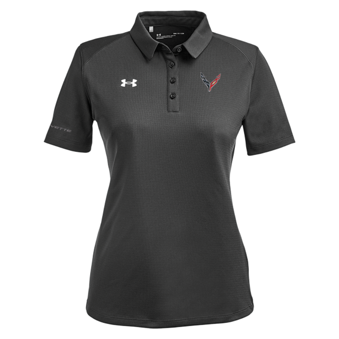 ladies-c8-corvette-under-armour-tech-polo