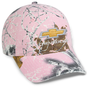 ladies-chevrolet-gold-bowtie-pink-camo-hat-cap