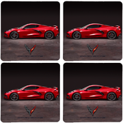 next-generation-c8-corvette-side-view-stone-coaster-bundle-set-of-4