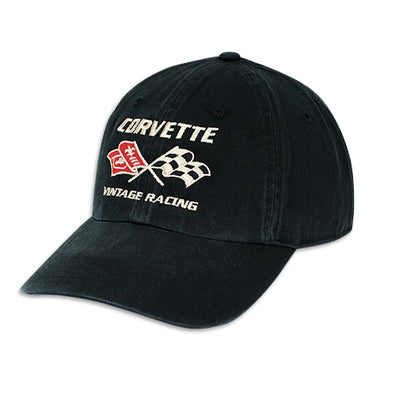 Corvette Vintage Racing Washed Chino Hat / Cap