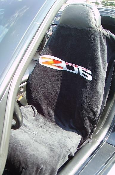 Z06 505hp Corvette Seat Towel - [Corvette Store Online]