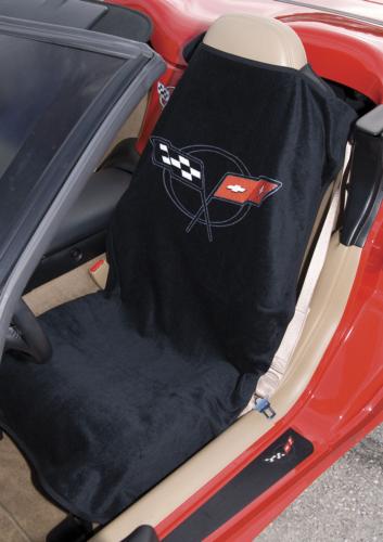 C5 Corvette Seat Towel / Seat Cover + Trunk Towel Bumper Protector Bundle