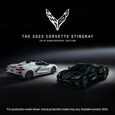 Official 2023 70th Anniversary C8 Images Released