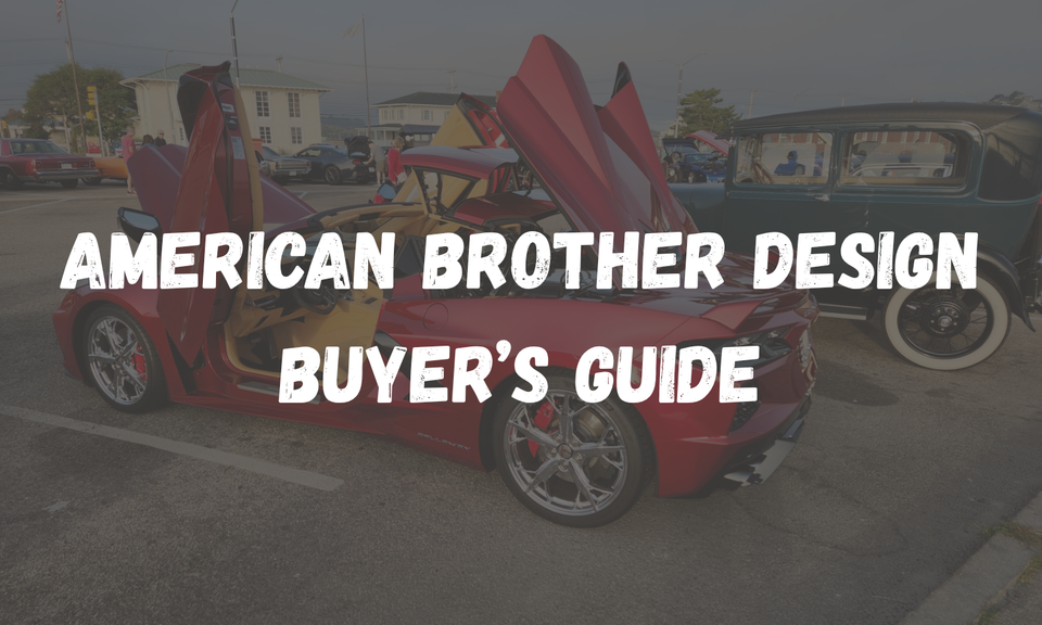 American Brother Design Buyers Guide: Custom-Painted Corvette Engine Bay Accessories for C7 & C8