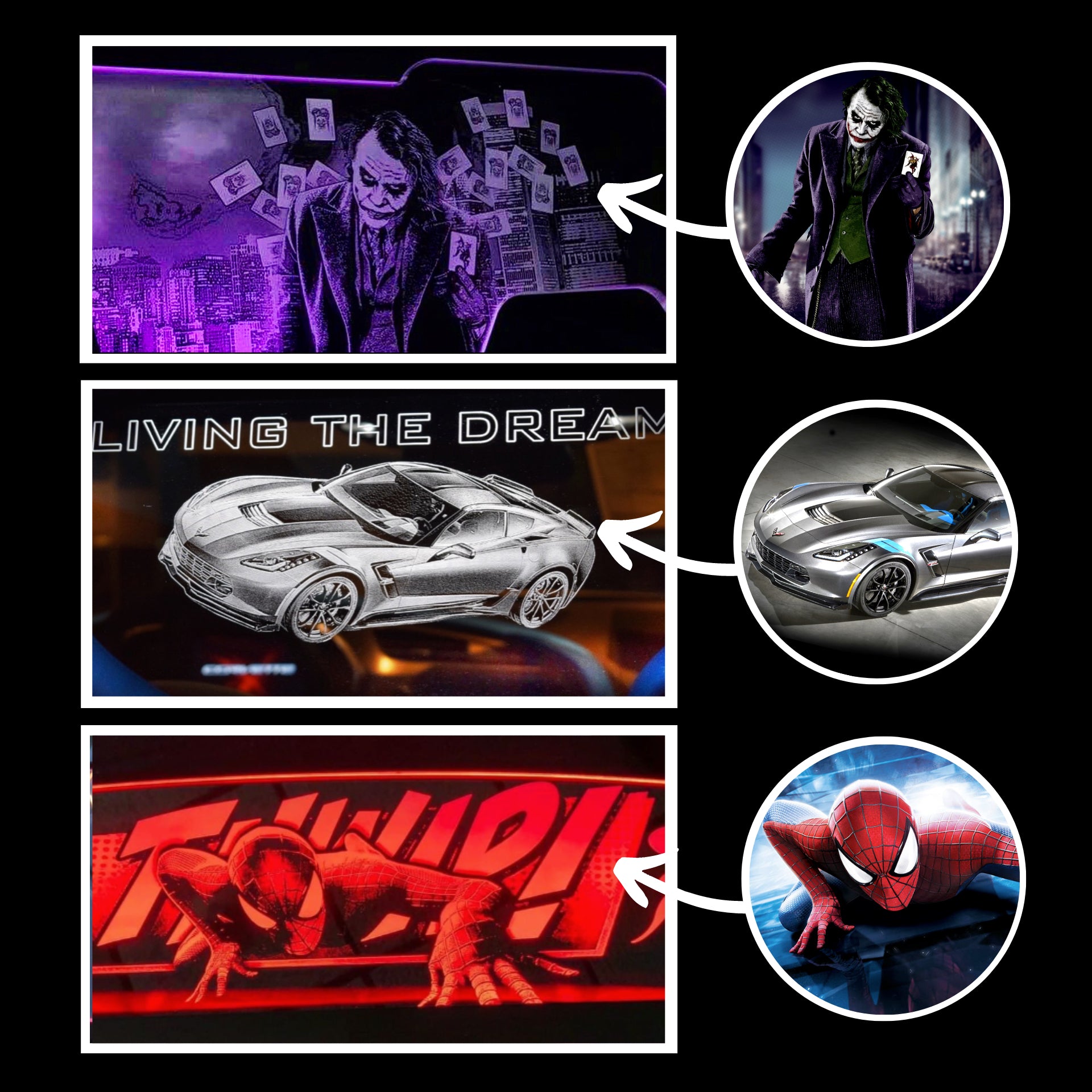 Free Custom Graphic on All WindRestrictors | CorvetteStoreOnline.com