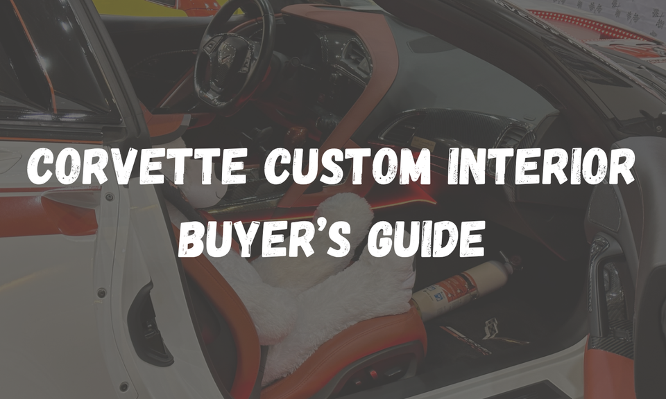 The Ultimate Corvette Custom Interior Buyer's Guide: Floor Mats, Seat Covers, Carbon Fiber Trim & More