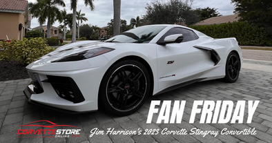 Fan Friday: Jim Harrison's 2023 Corvette Stingray Convertible | CorvetteStoreOnline.com
