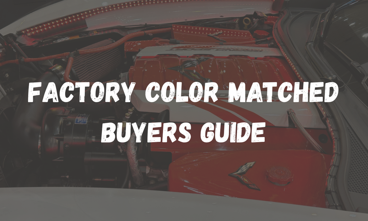 Factory Color Matched Corvette Parts: The Complete Buyer's Guide (C7 & C8)