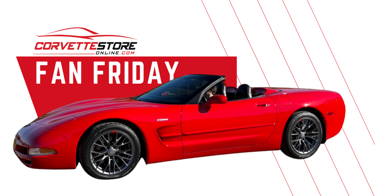 Fan Friday: Scott Swisher’s 2002 Torch Red Corvette Convertible