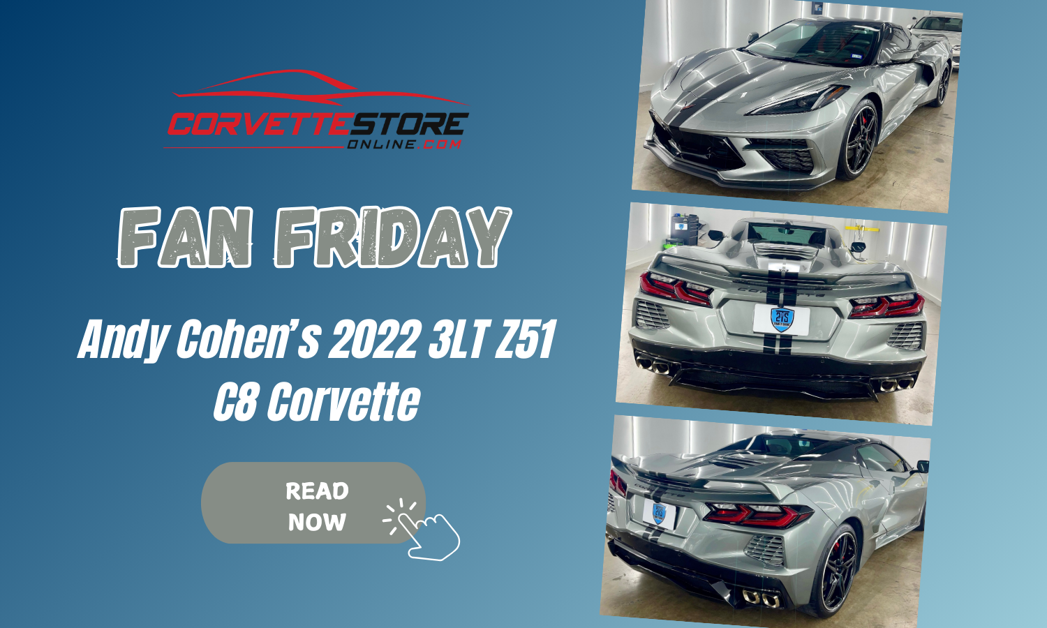 Fan Friday: Andy Cohen’s 2022 3LT Z51 C8 Corvette
