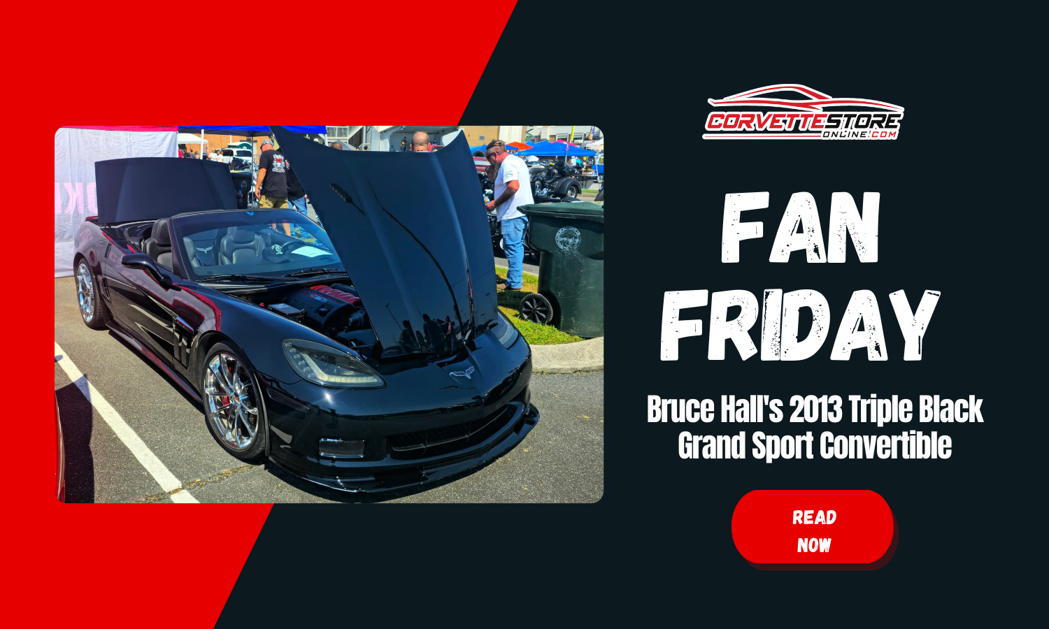 Fan Friday: Bruce Hall's 2013 Triple Black Grand Sport Convertible