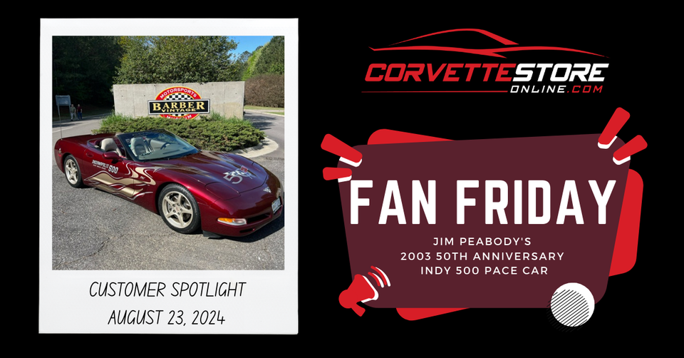 Fan Friday:  Jim Peabody's 2003 50th Anniversary Indy 500 Pace Car