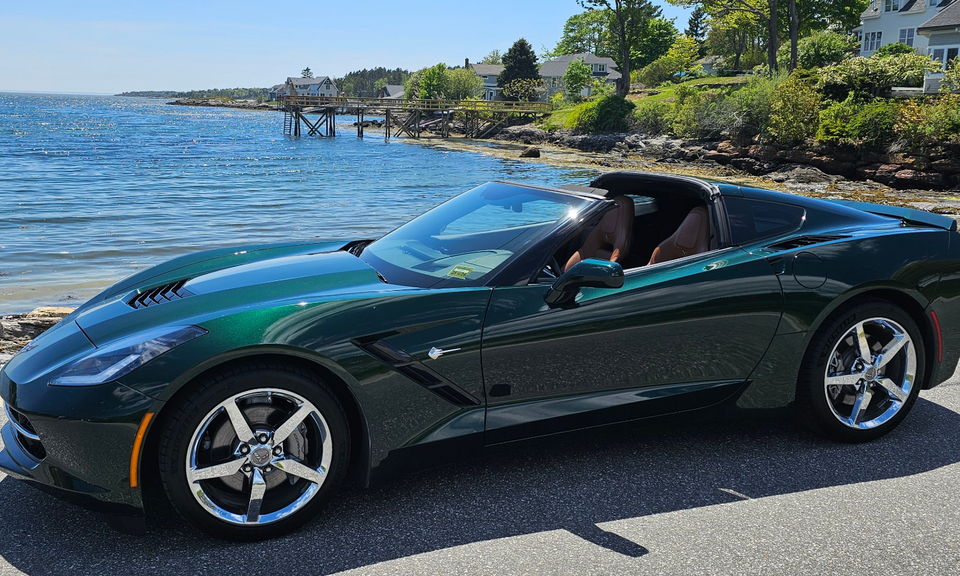 Fan Friday: Norman Voter's 2014 Lime Rock Green C7 Stingray