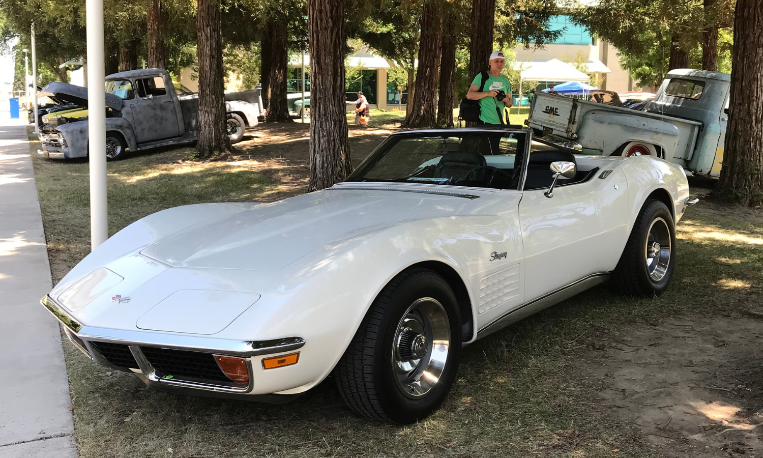 Fan Friday: Octane's 1972 White C3 Stingray Convertible