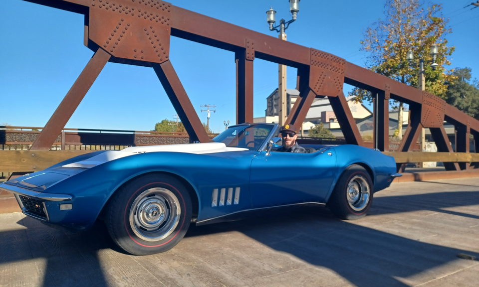 Fan Friday: Ray Leyva's 1968 Blue C3 427 Convertible